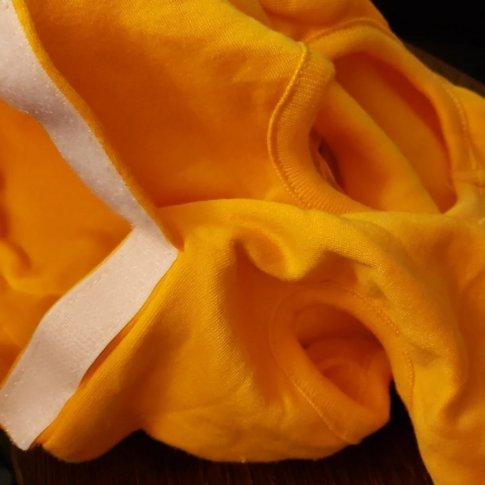 Hyde & EEK! Boutique™ Mustard Hoodie Dog Costume - Size M - Picture 7 of 8